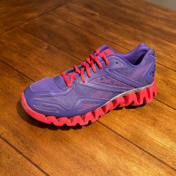 Reebok Shoes - Reebok ZigTech Athletic Sneakers Purple Pink